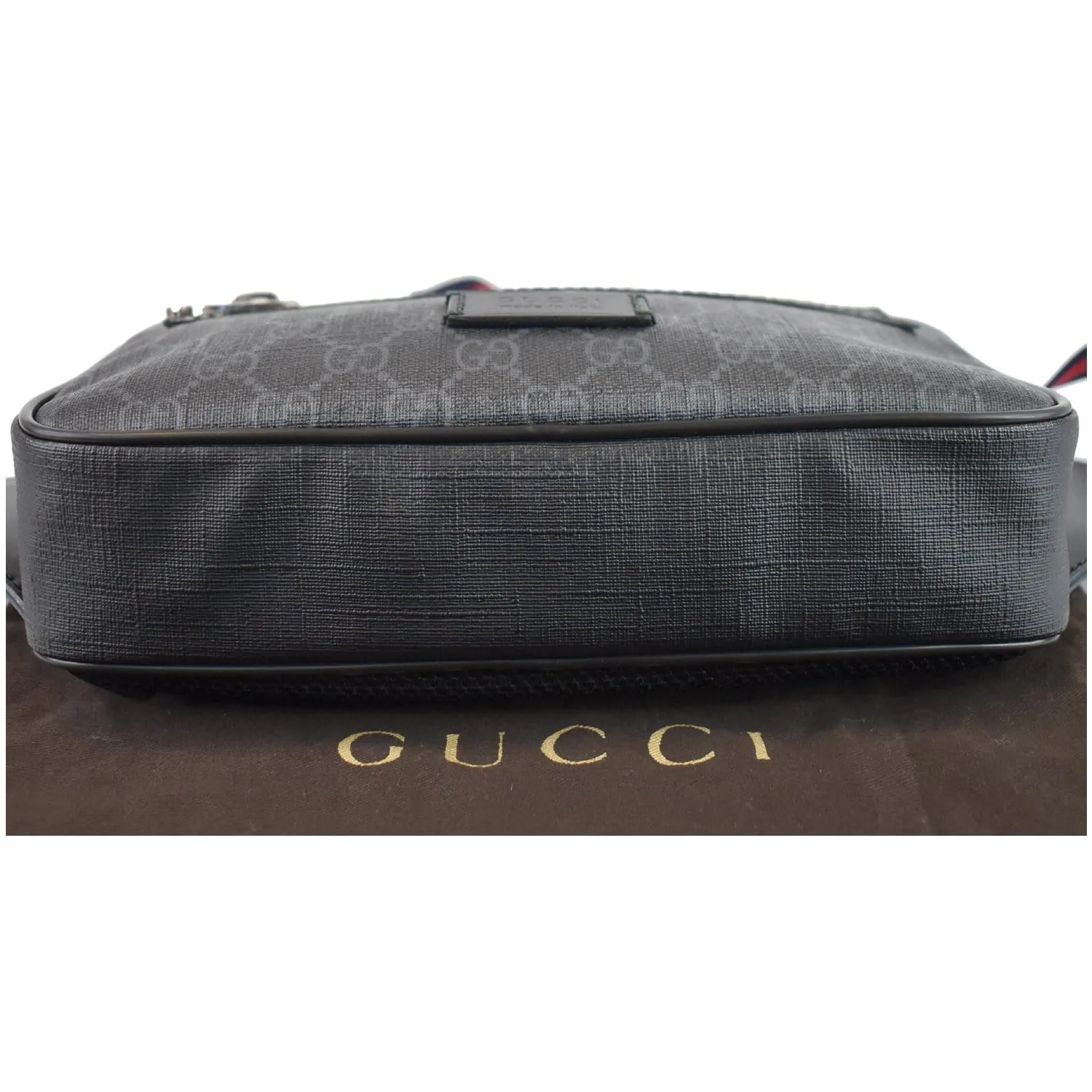 GUCCI GG Supreme Belt Bumbag Black 474293 - Last Call