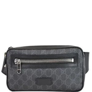 GUCCI GG Supreme Belt Bumbag Black 474293 - Last Call