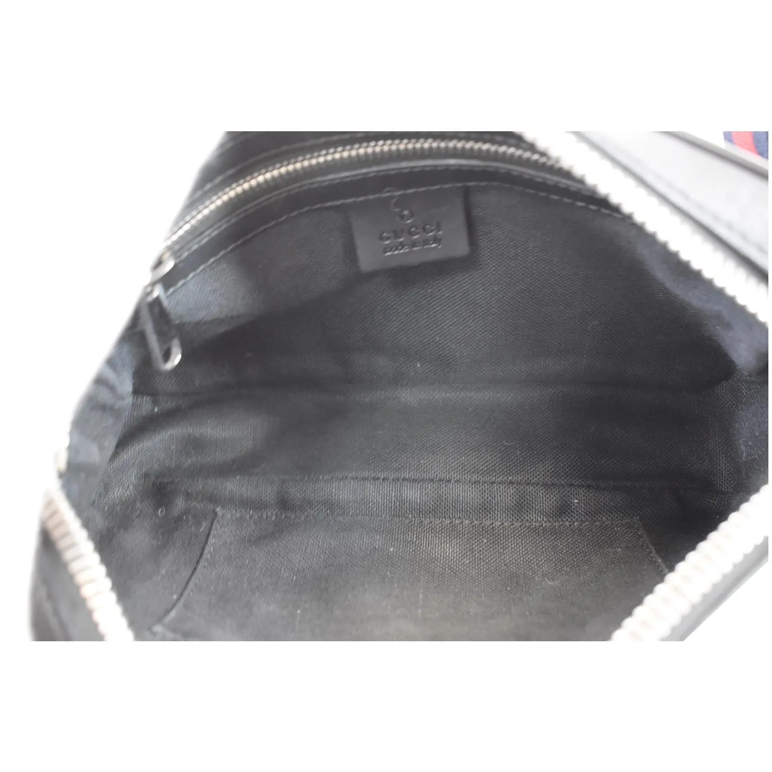 GUCCI GG Supreme Belt Bumbag Black 474293 - Last Call