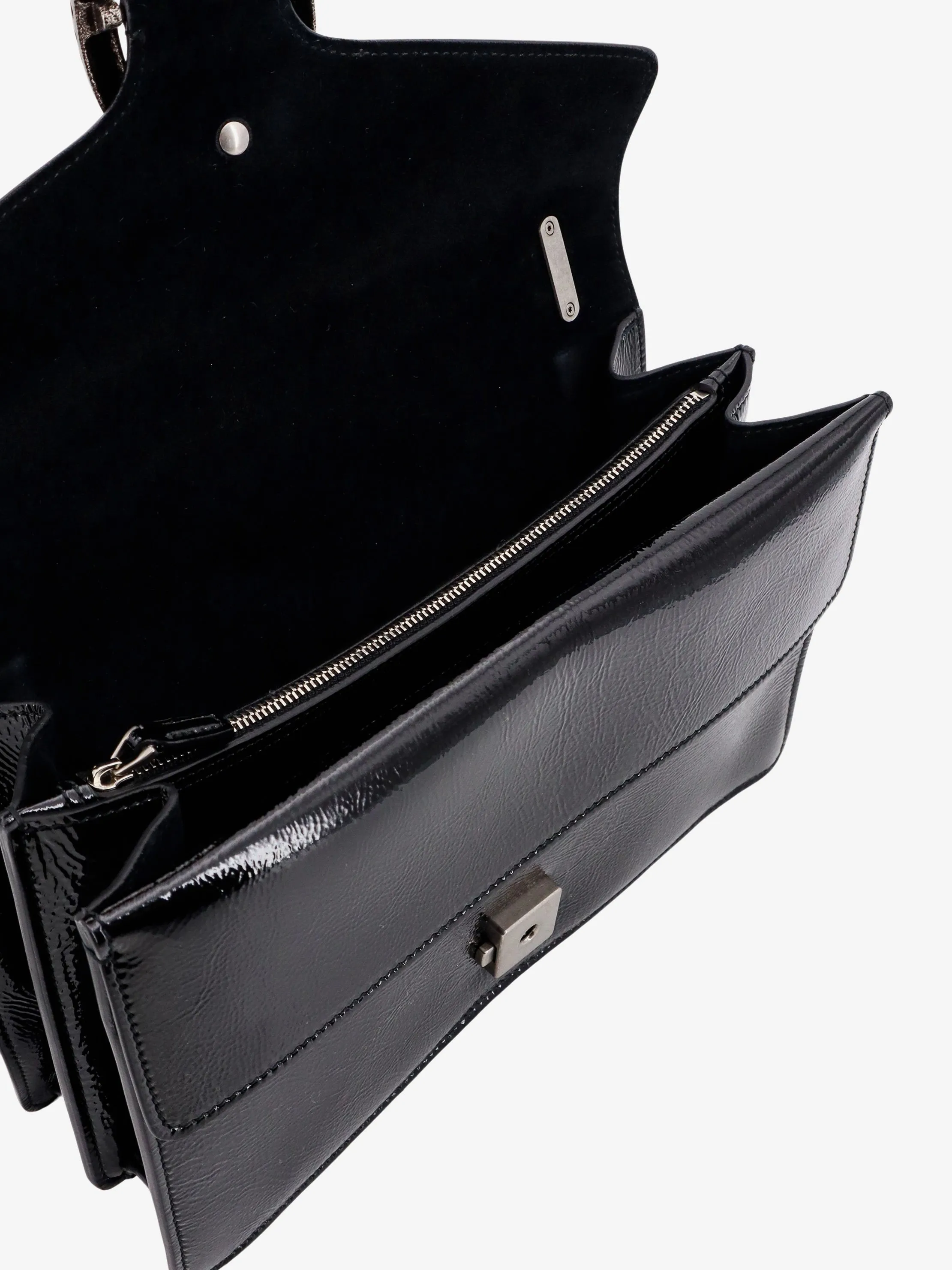 Gucci Patent Leather Shoulder Bag