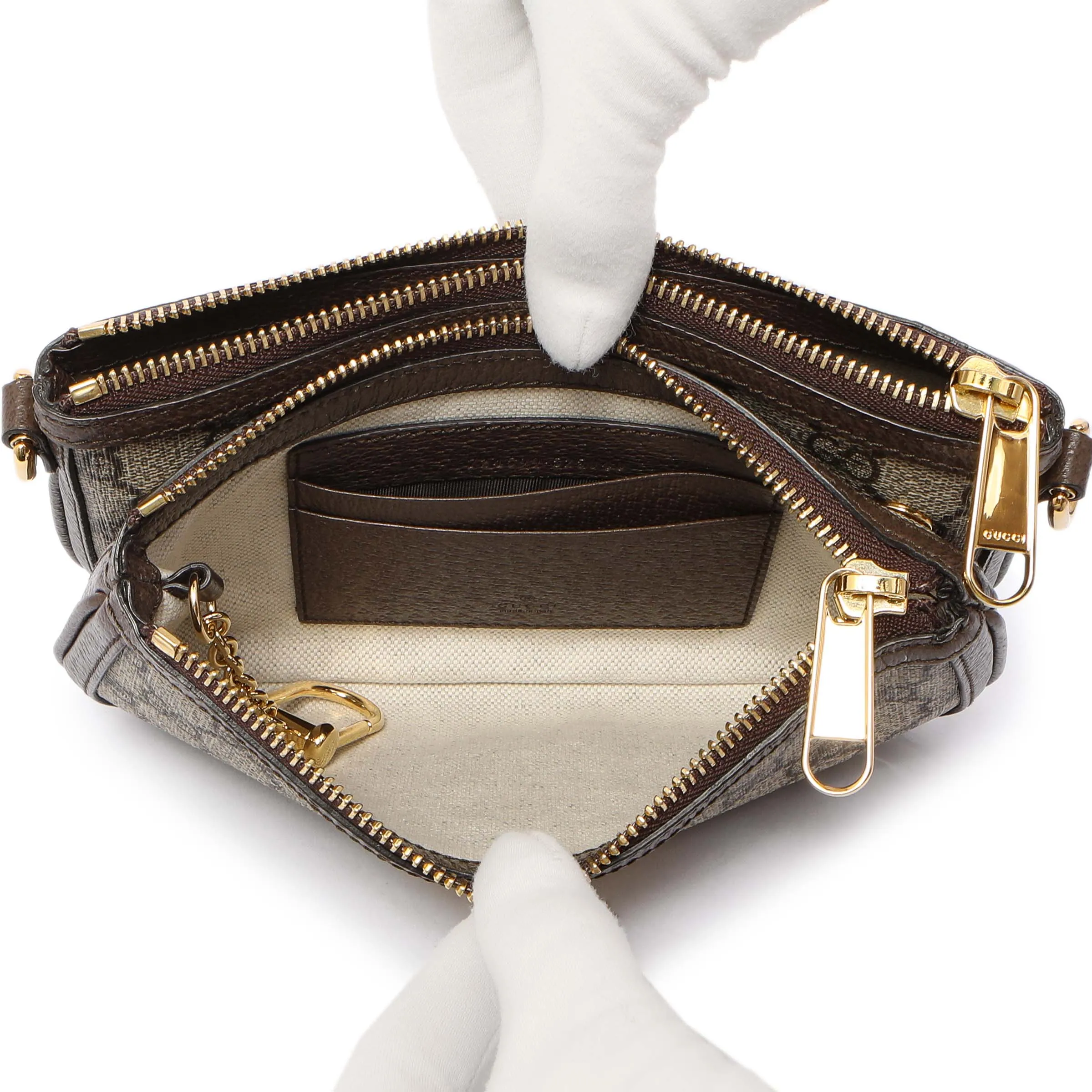 Gucci Web Mini Blondie Crossbody Bag