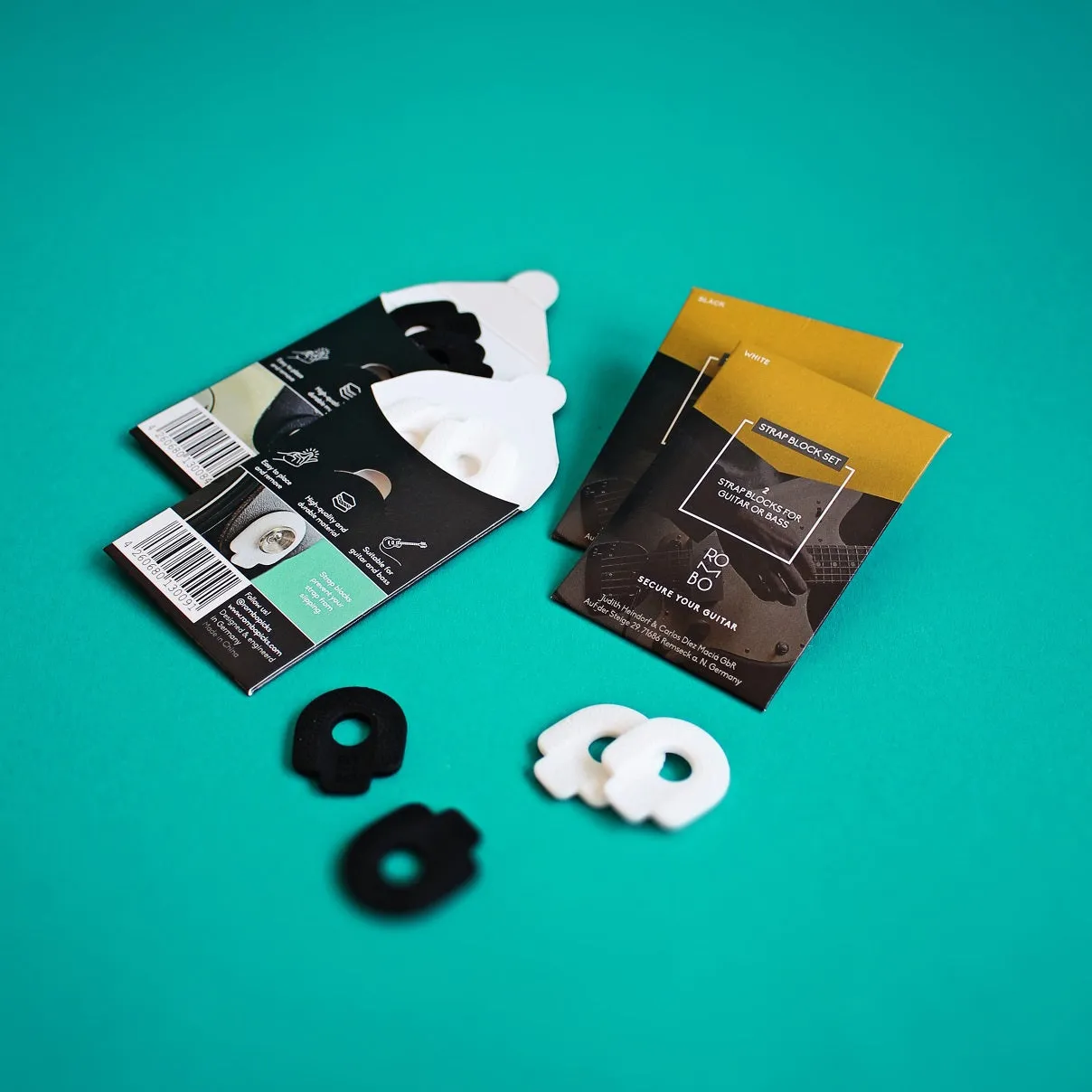 Guitar Strap Blocks Set Rombo (2 Strap Blocks)