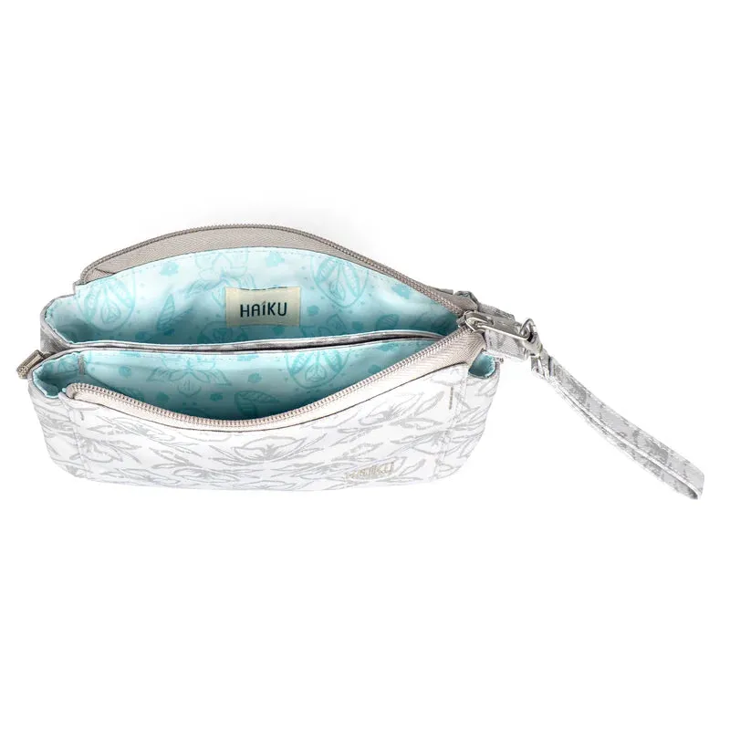 Haiku Stride Wristlet in River Rock Blue