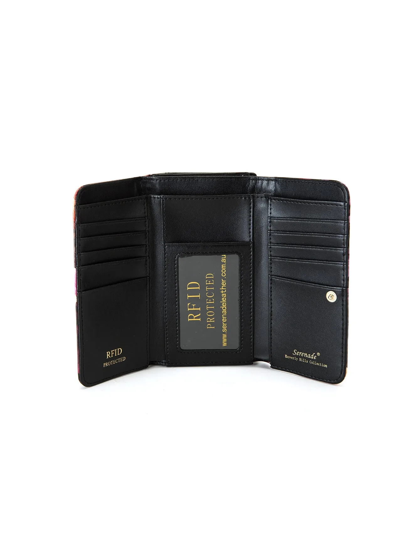 HARRIET  MEDIUM PATENT LEATHER WALLET WITH RFID- WSF2802- NEW IN