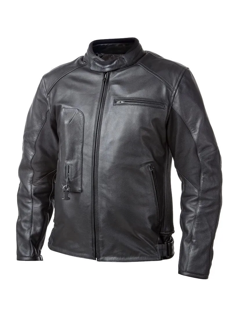 Helite Leather Airbag Jacket  - Large