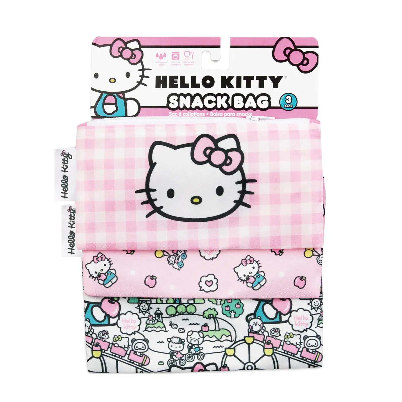 Hello Kitty® - Reusable Snack Bag - 3pk