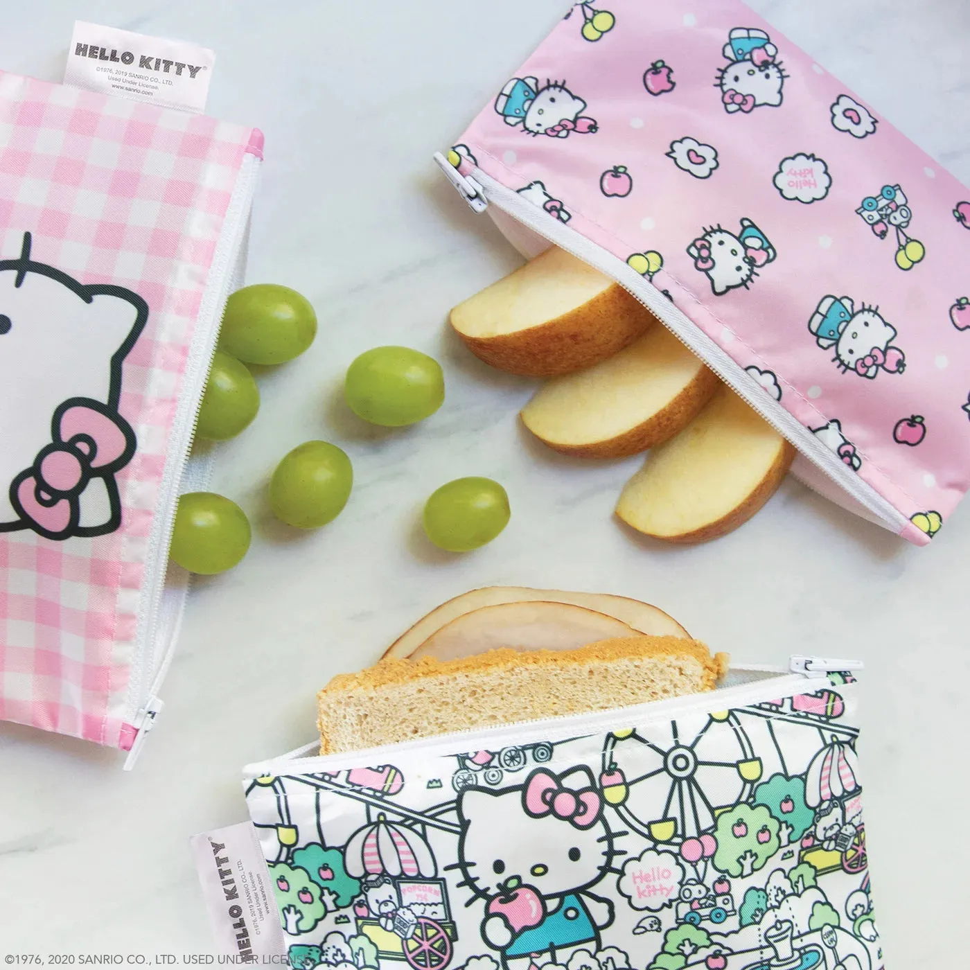 Hello Kitty® - Reusable Snack Bag - 3pk