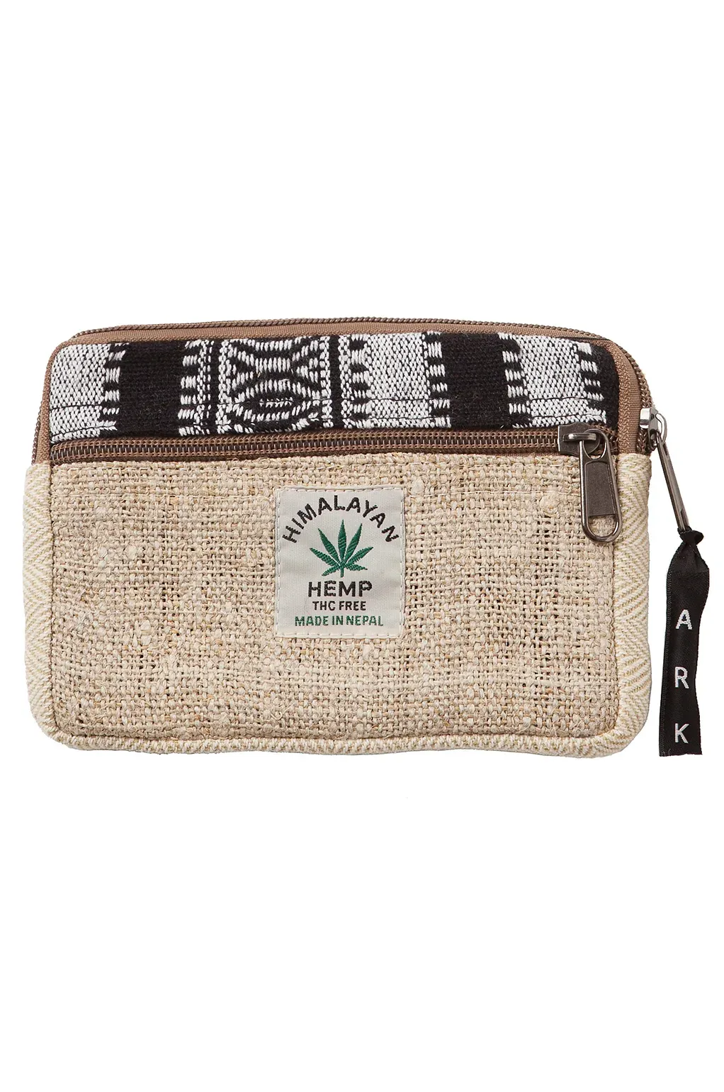 Hemp Azteka Zip Pouch