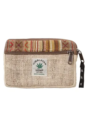 Hemp Azteka Zip Pouch