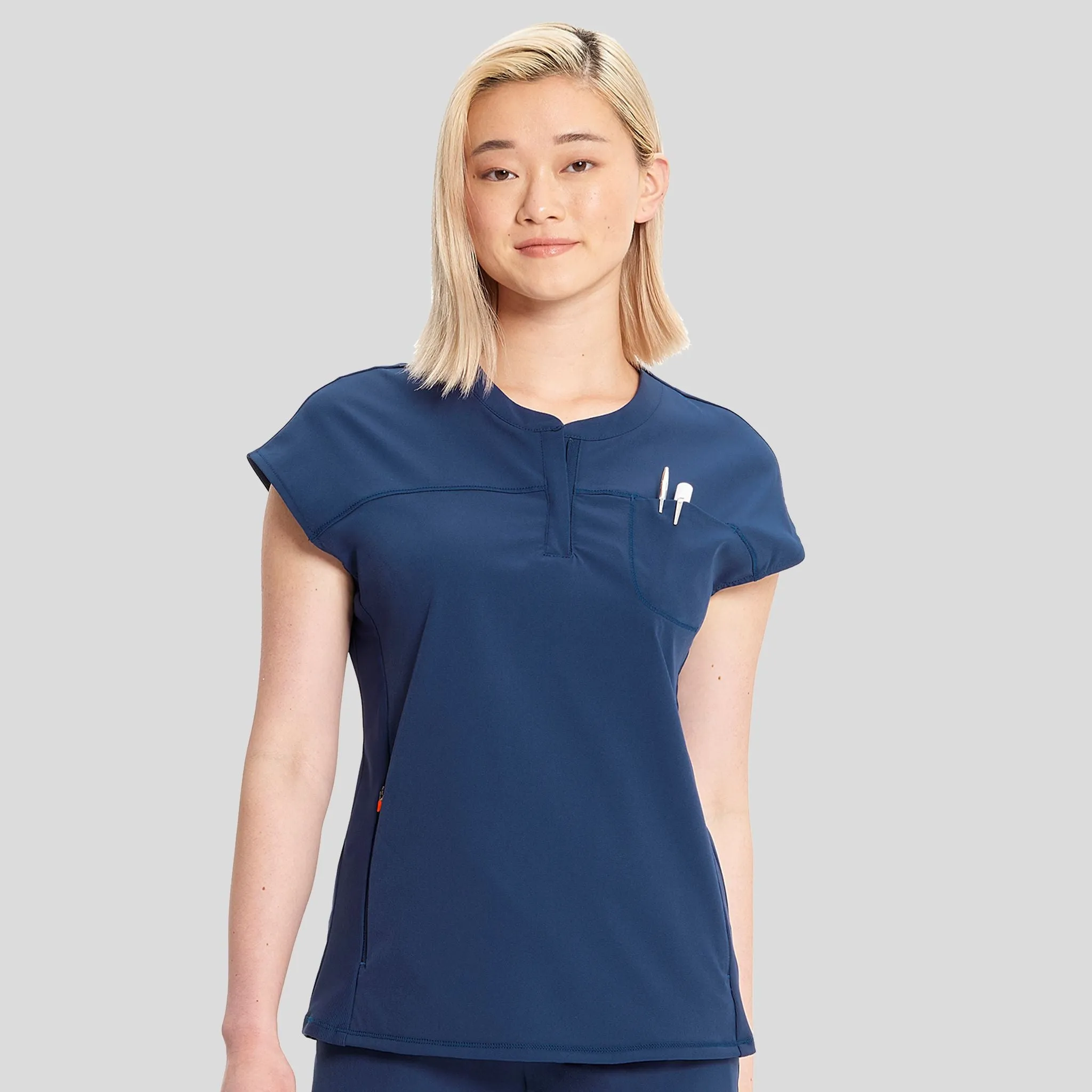 Henley Top | Navy