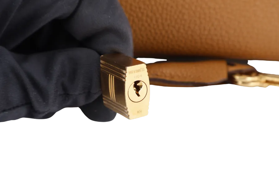HERMES BIRKIN 30 STAMP T (YEAR 2015) TOFFEE EVER COLOR LEATHER GOLD HARDWARE WITH DUST COVER