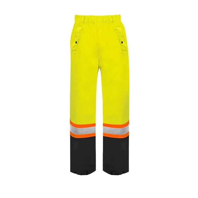 Hi-Vis Rain Pants by Ground Force - Style RP90