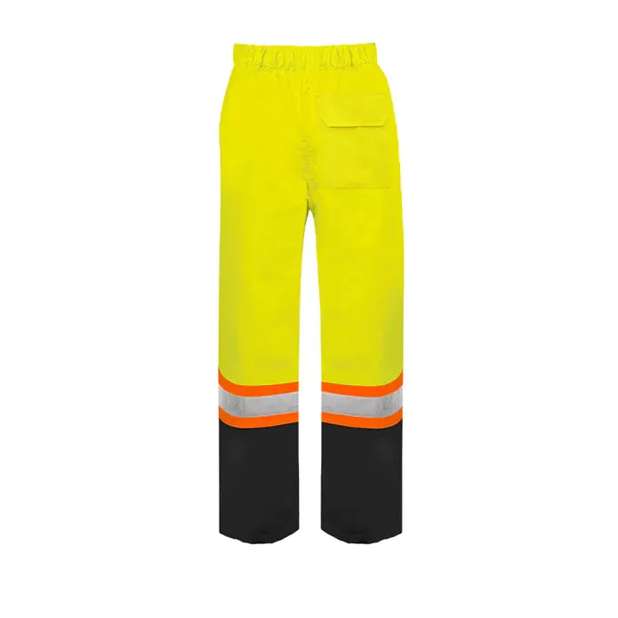 Hi-Vis Rain Pants by Ground Force - Style RP90