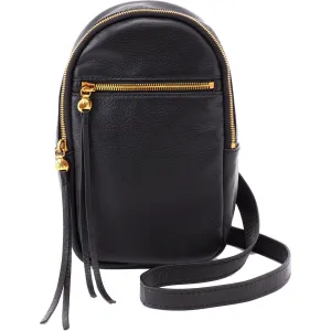 Hobo Ryder Black Velvet Hide Leather