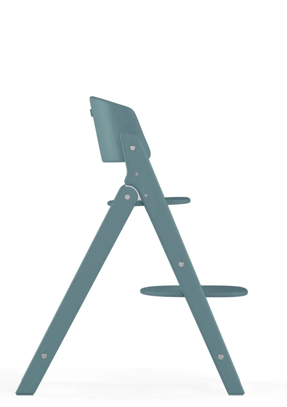 Hochstuhl 'Click & Fold'  Stone Blue