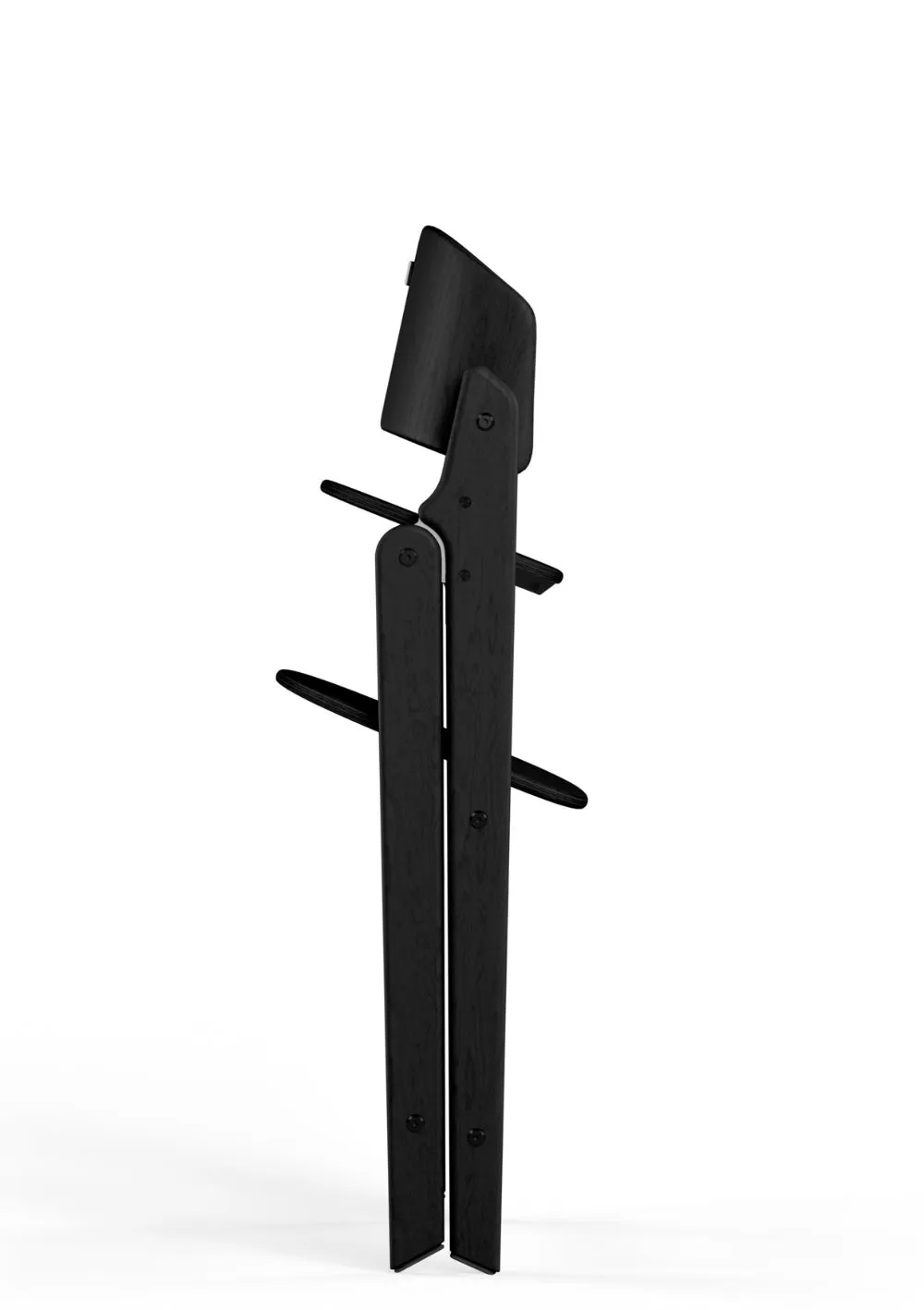 Hochstuhl 'Click & Fold'  Stunning Black