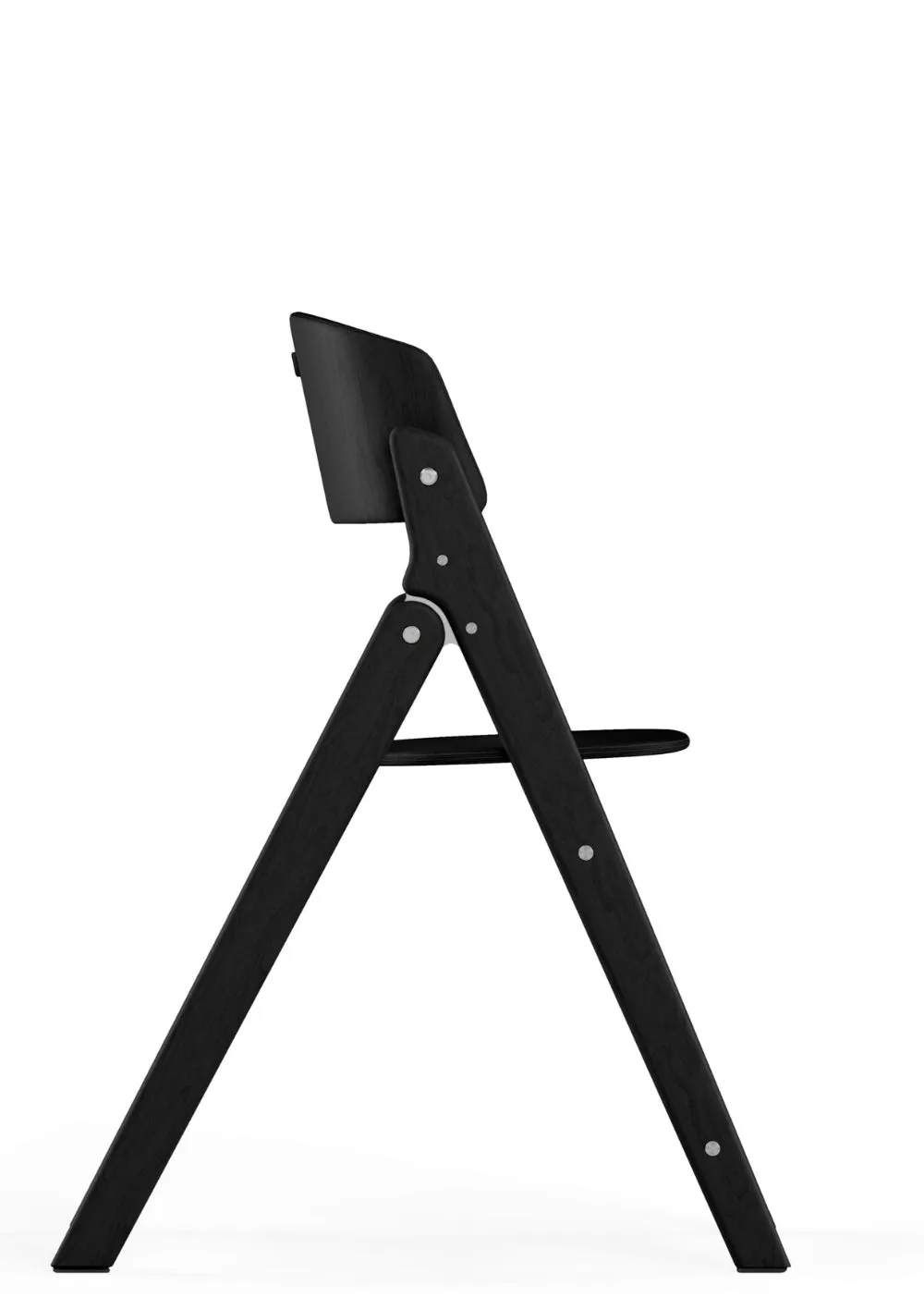 Hochstuhl 'Click & Fold'  Stunning Black