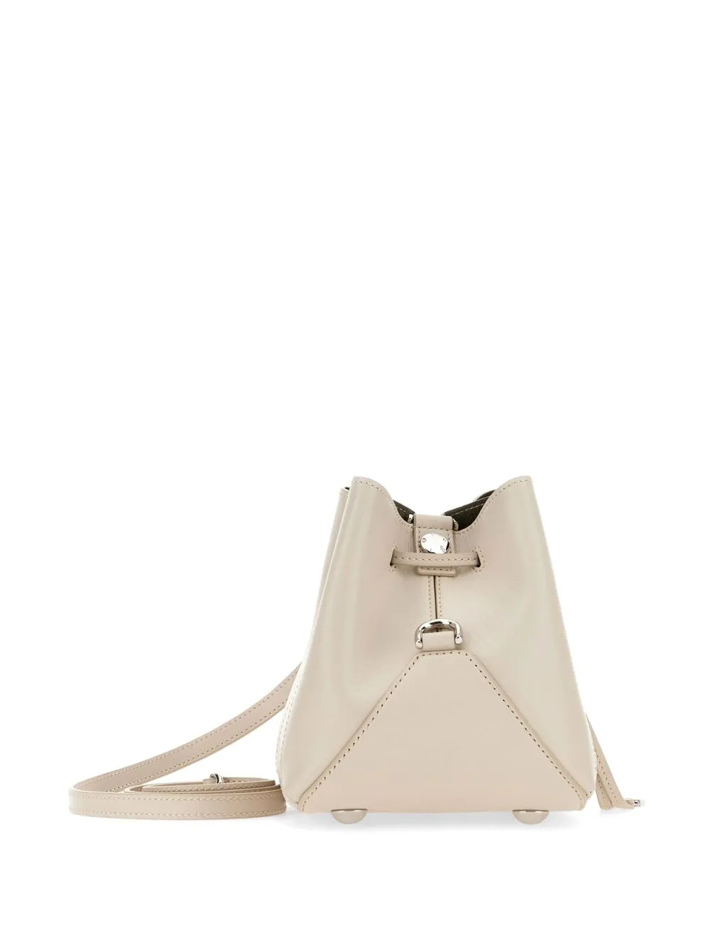 Hogan hocket mini leather hobo bag