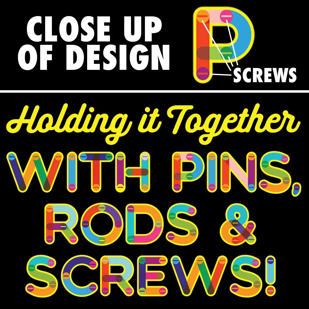 Holding It Together with Pins, Rods & Screws (Laptop Sleeve)