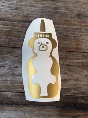 Honey Bear Vinyl Decal