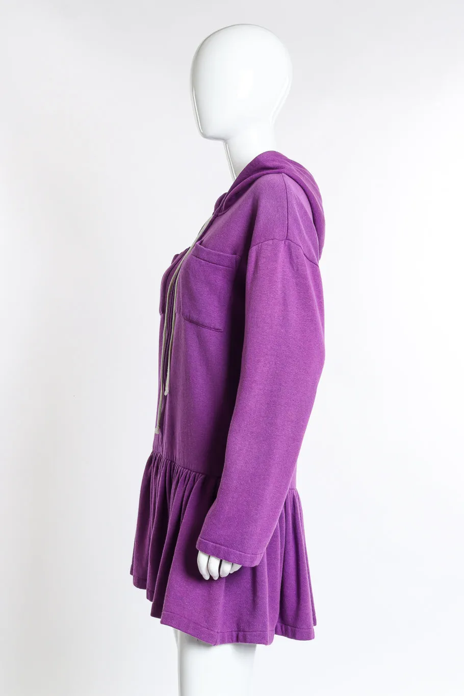 Hooded Sweatshirt Dress