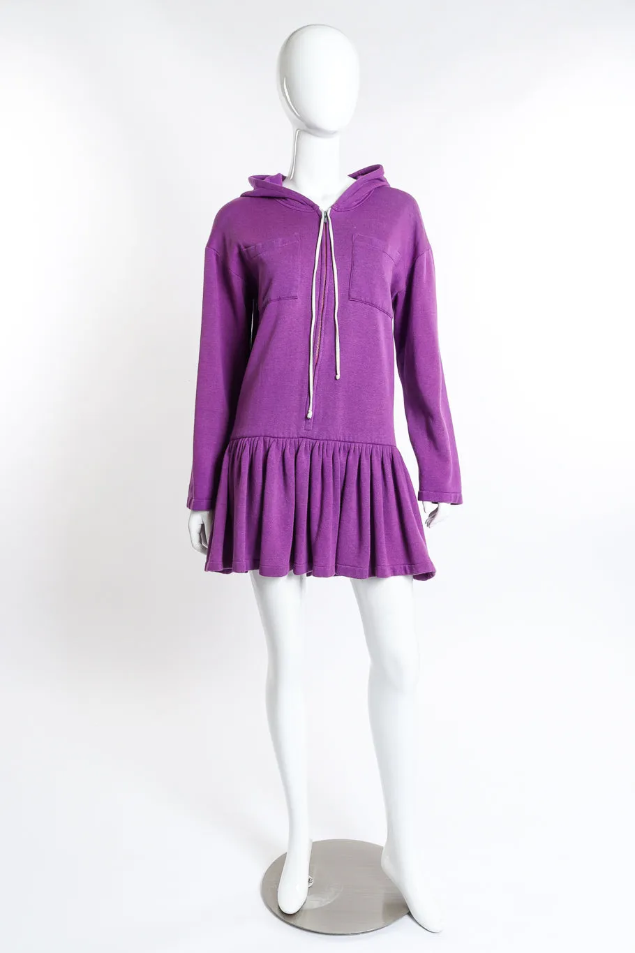 Hooded Sweatshirt Dress