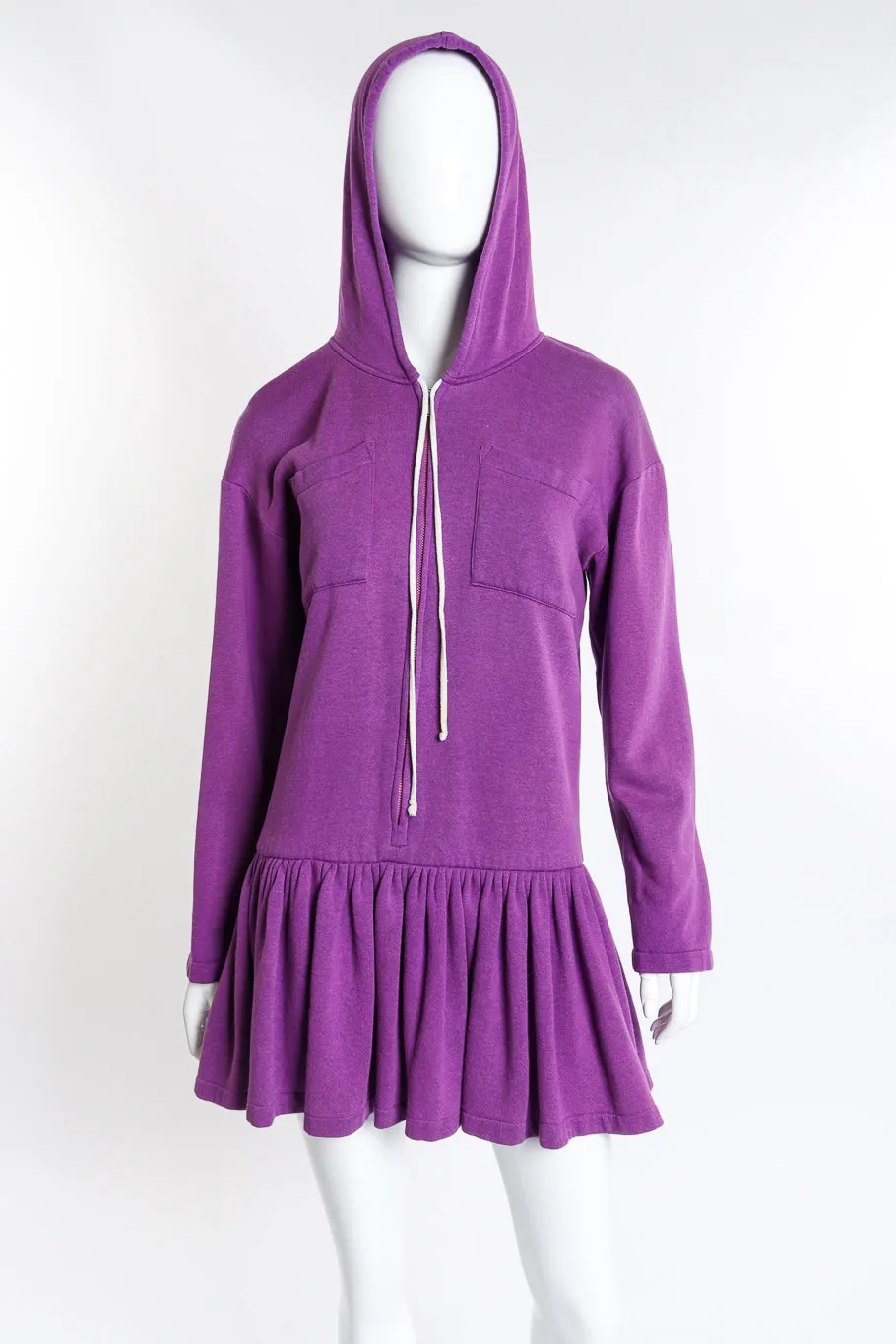 Hooded Sweatshirt Dress