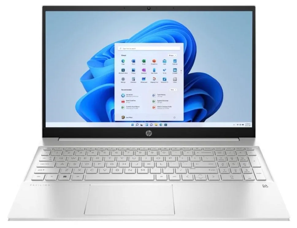 HP Pavilion 15 15.6-inch FHD Laptop - Intel Core i5-1235U 512GB SSD 16GB RAM  512GB SSD  Win 11 Home 7K8A1EA