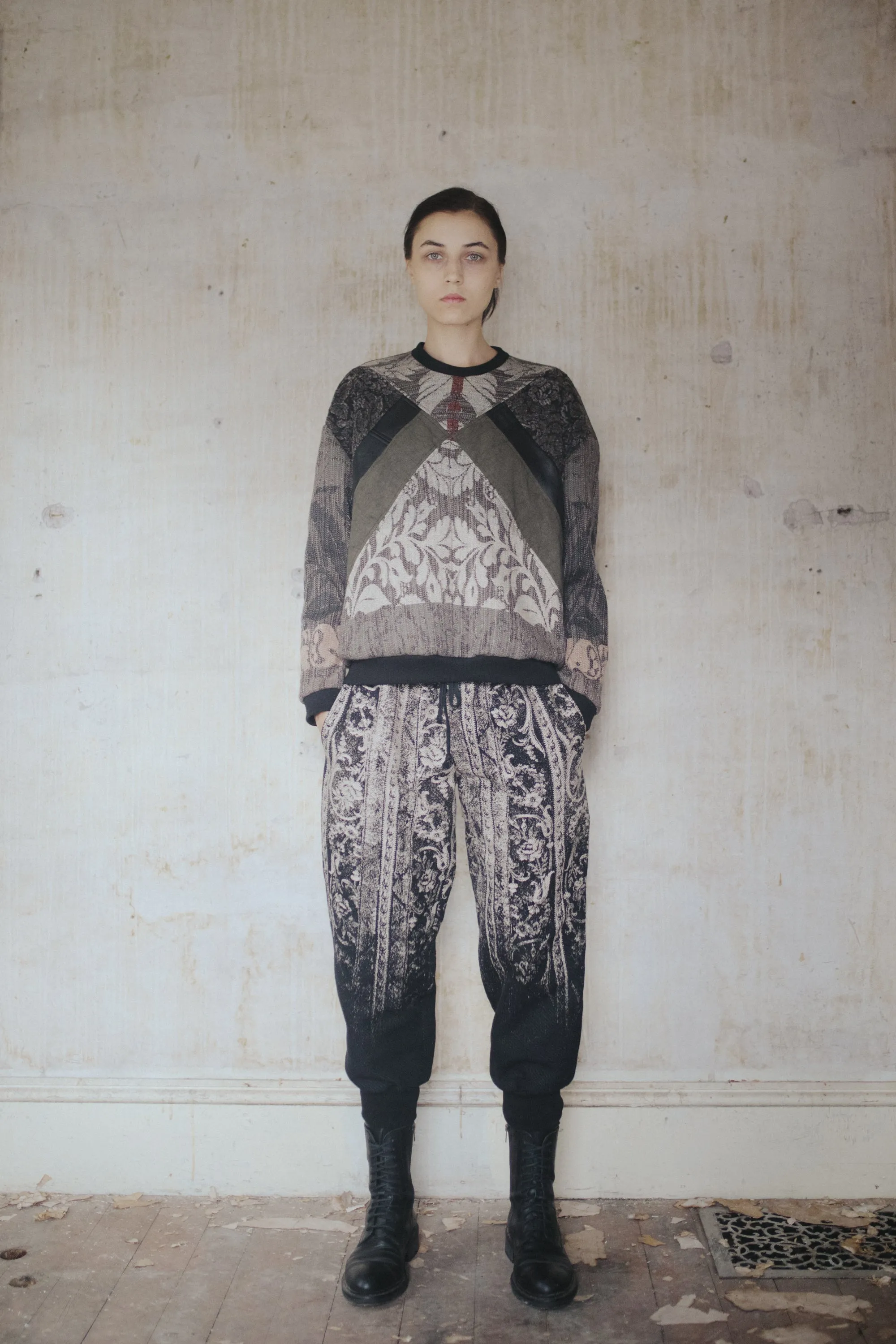 hyde hall quilt patch sweatshirt #1