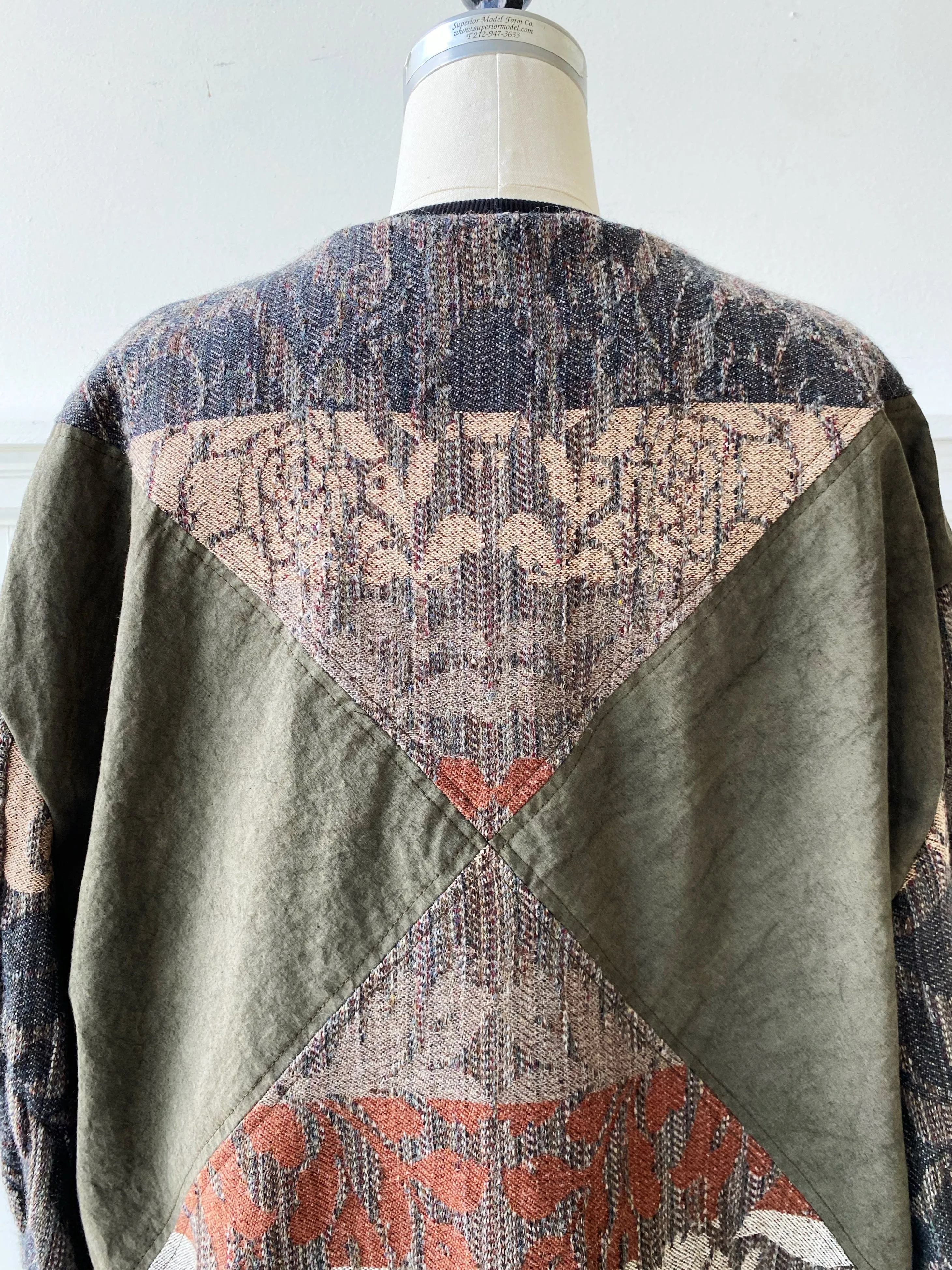 hyde hall quilt patch sweatshirt #1