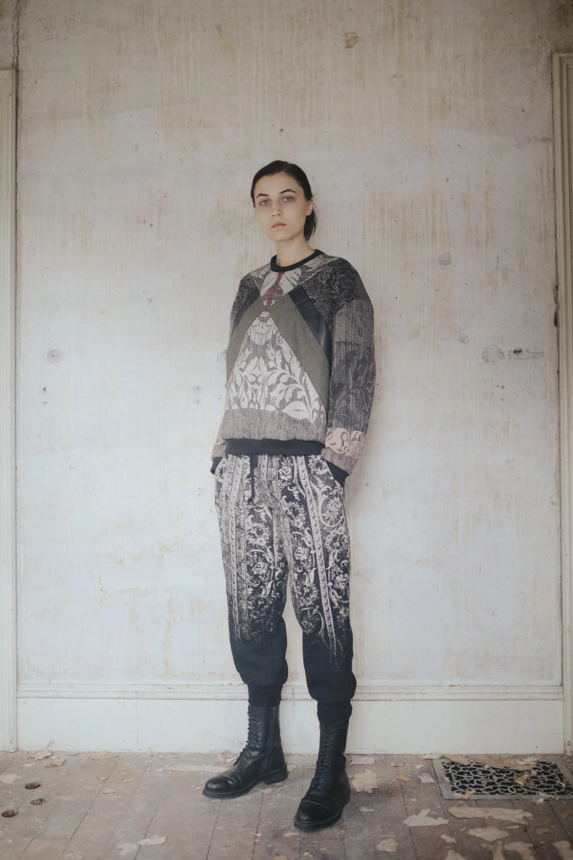 hyde hall quilt patch sweatshirt #1