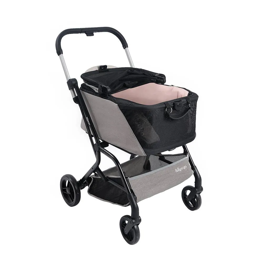 Ibiyaya - IBIYAYA InstaCollapse Detachable Dog Stroller