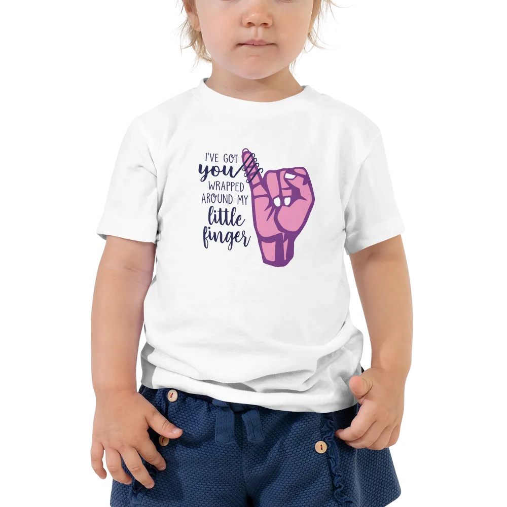I've Got You Wrapped Around My Little Finger (Kid's T-Shirt)