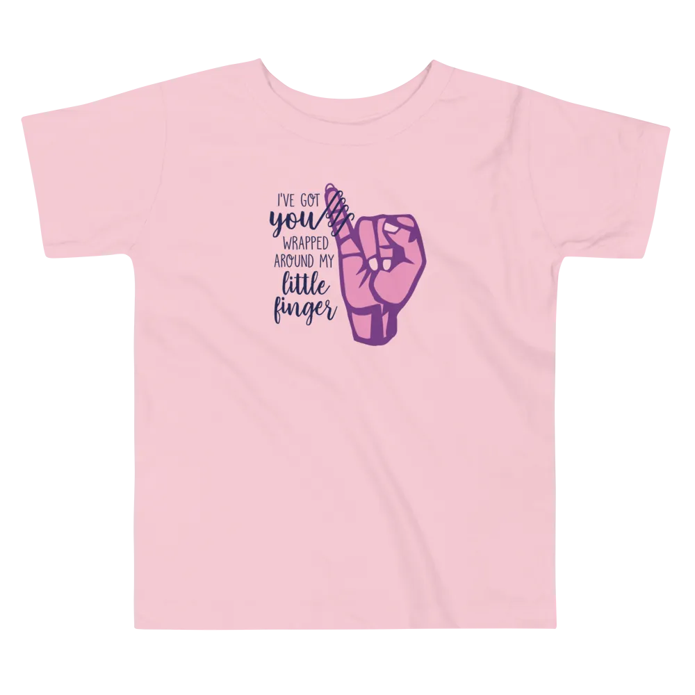I've Got You Wrapped Around My Little Finger (Kid's T-Shirt)