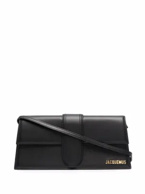 Jacquemus le bambino lång läder axelväska