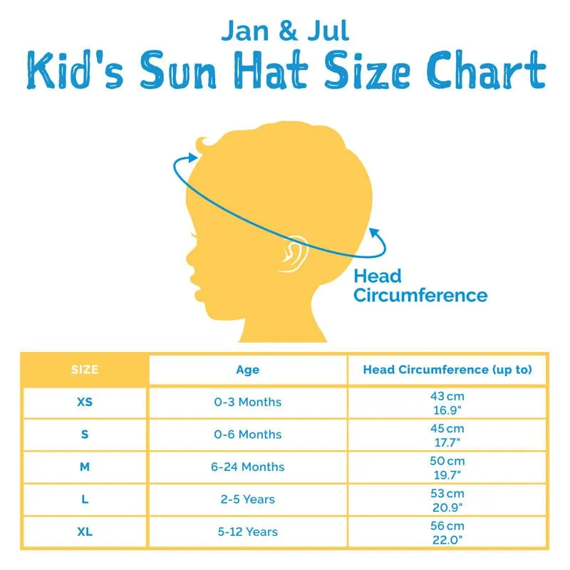 Jan & Jul Gro-With-Me Sun Hat - Blue Whale