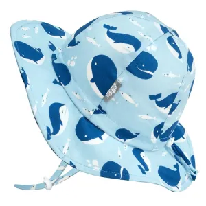 Jan & Jul Gro-With-Me Sun Hat - Blue Whale