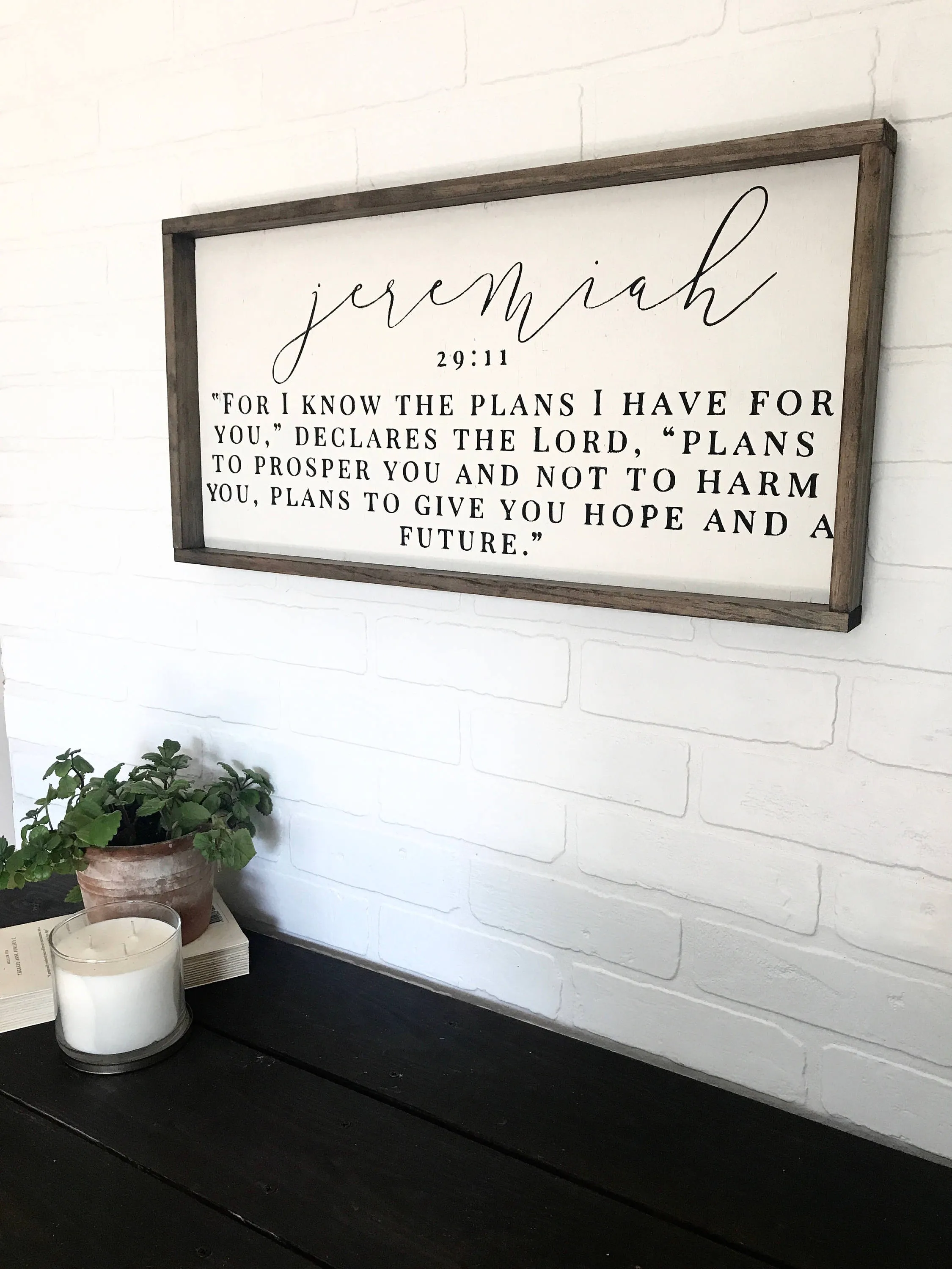 Jeremiah 29:11 Sign