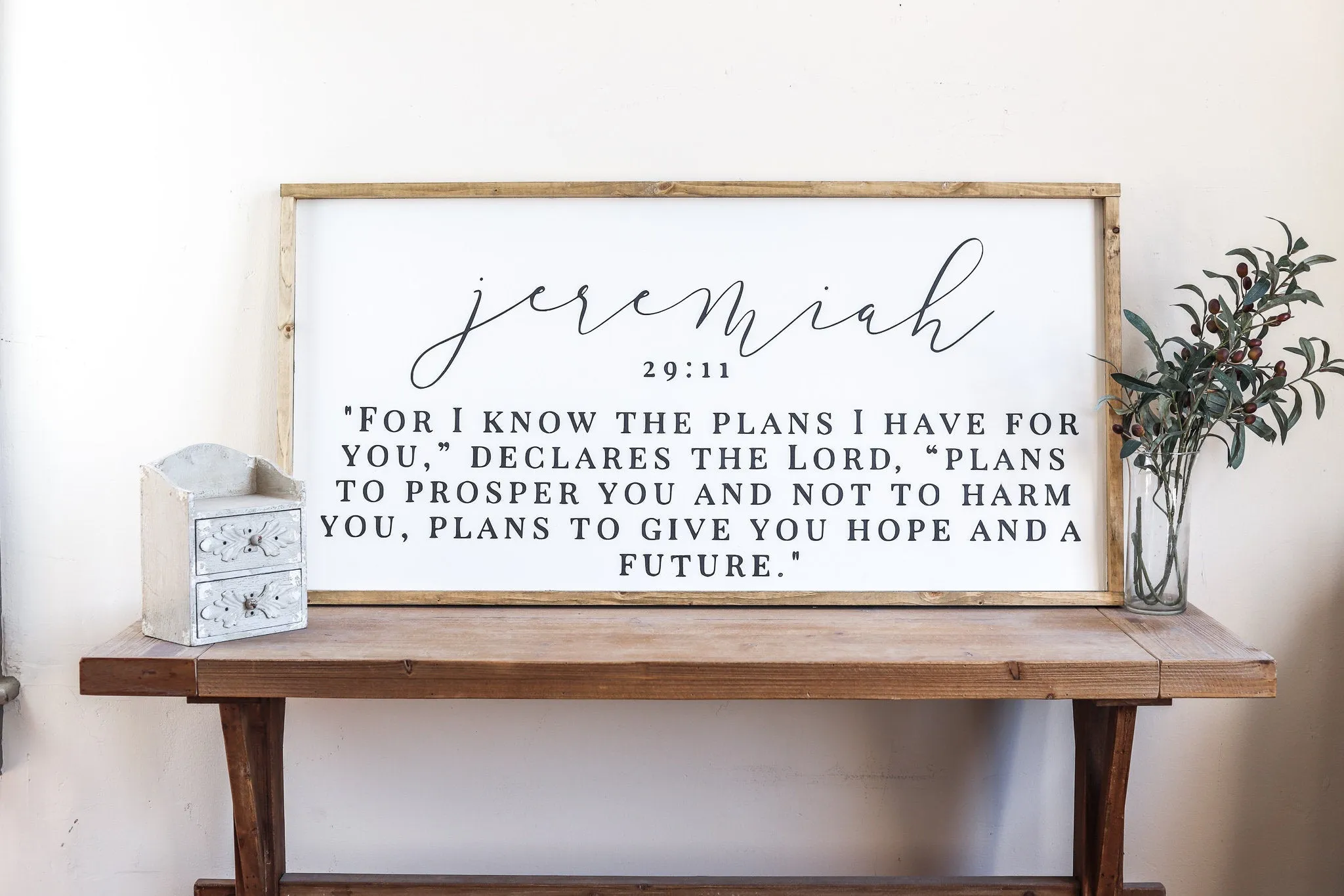 Jeremiah 29:11 Sign