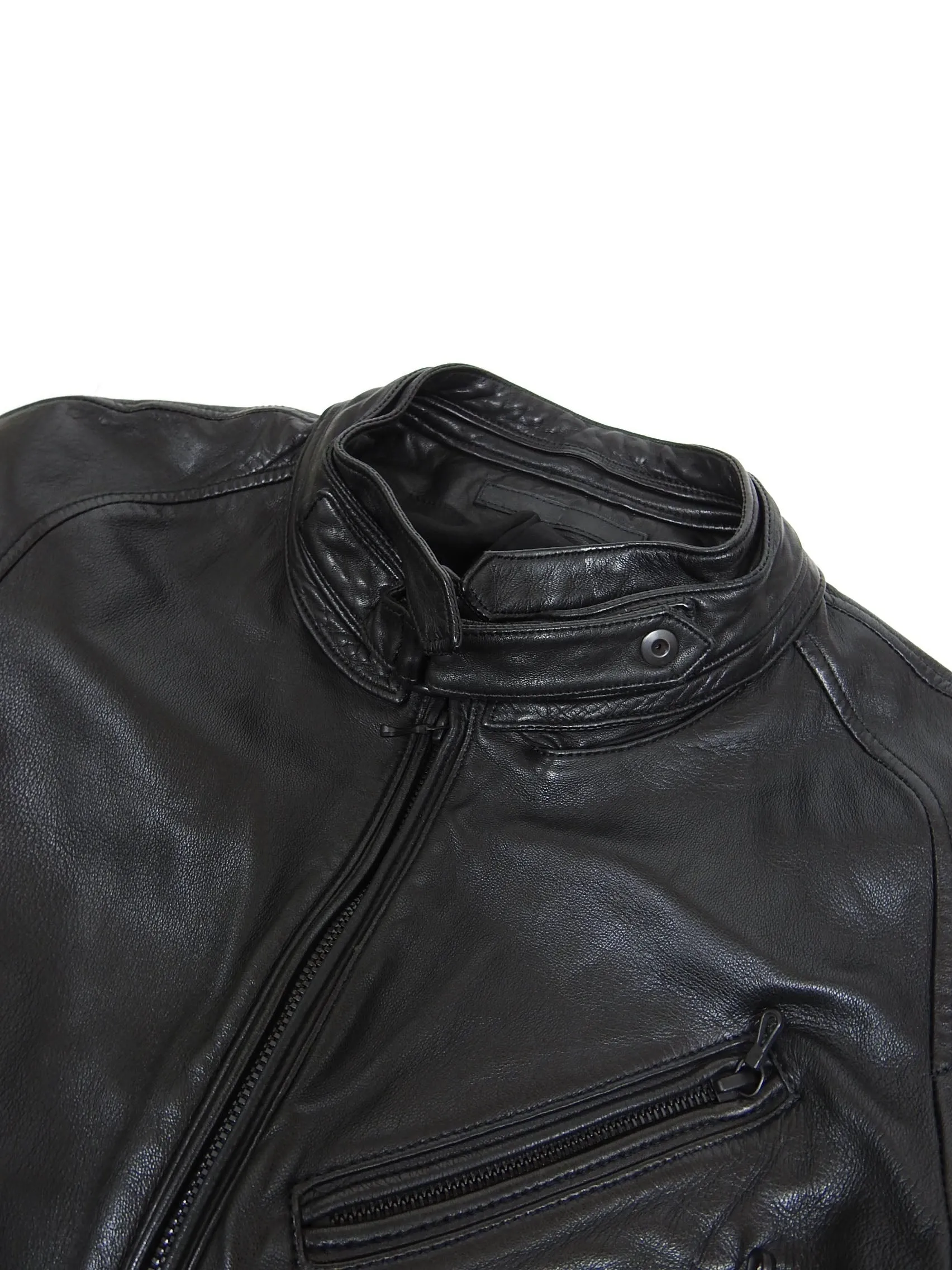 Julius Winter 2012 Lamb Leather Jacket Size 2