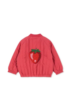 Juno bomber jacket Raspberry Wine
