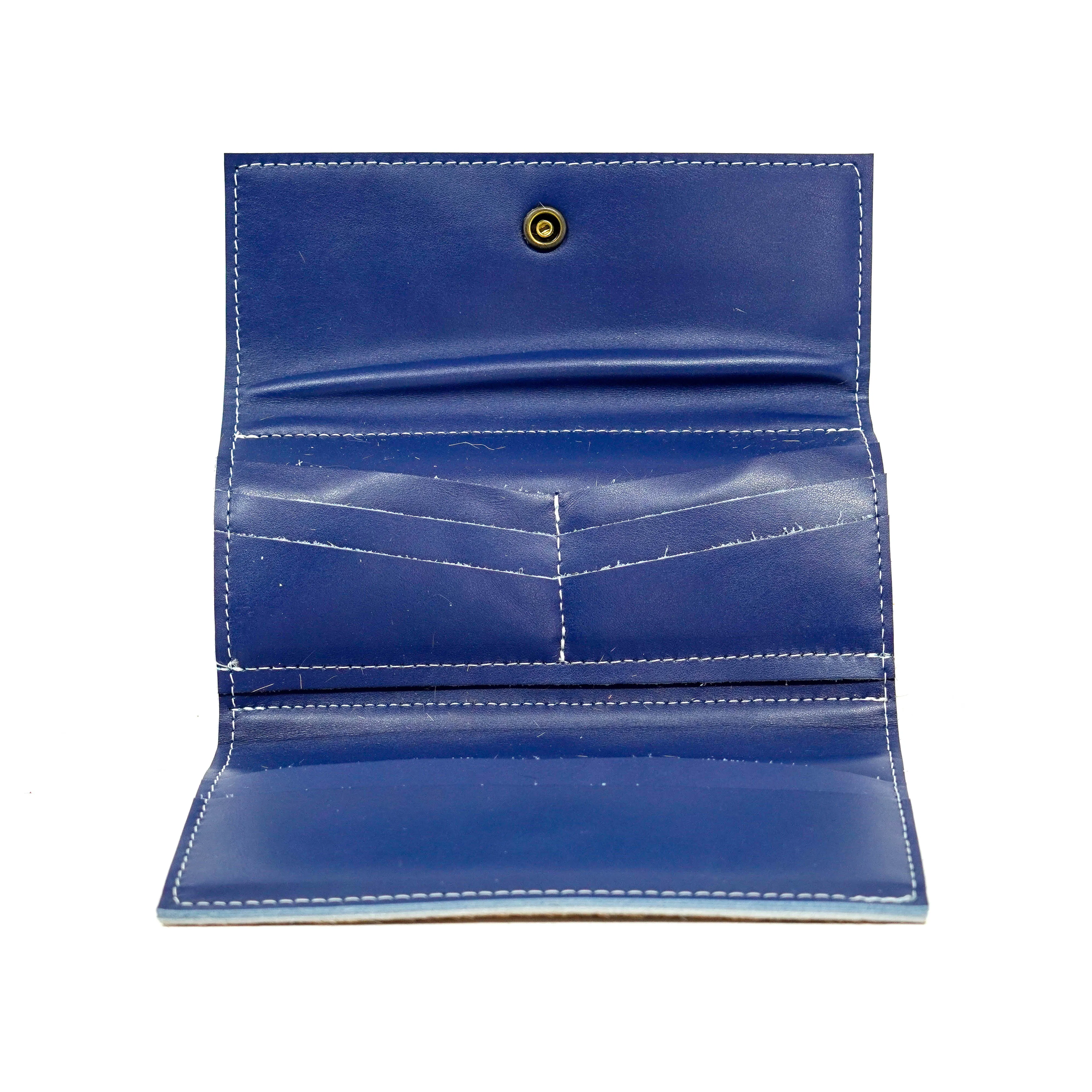 Kacey Wallet - Brindle w/ Midnight Caracole