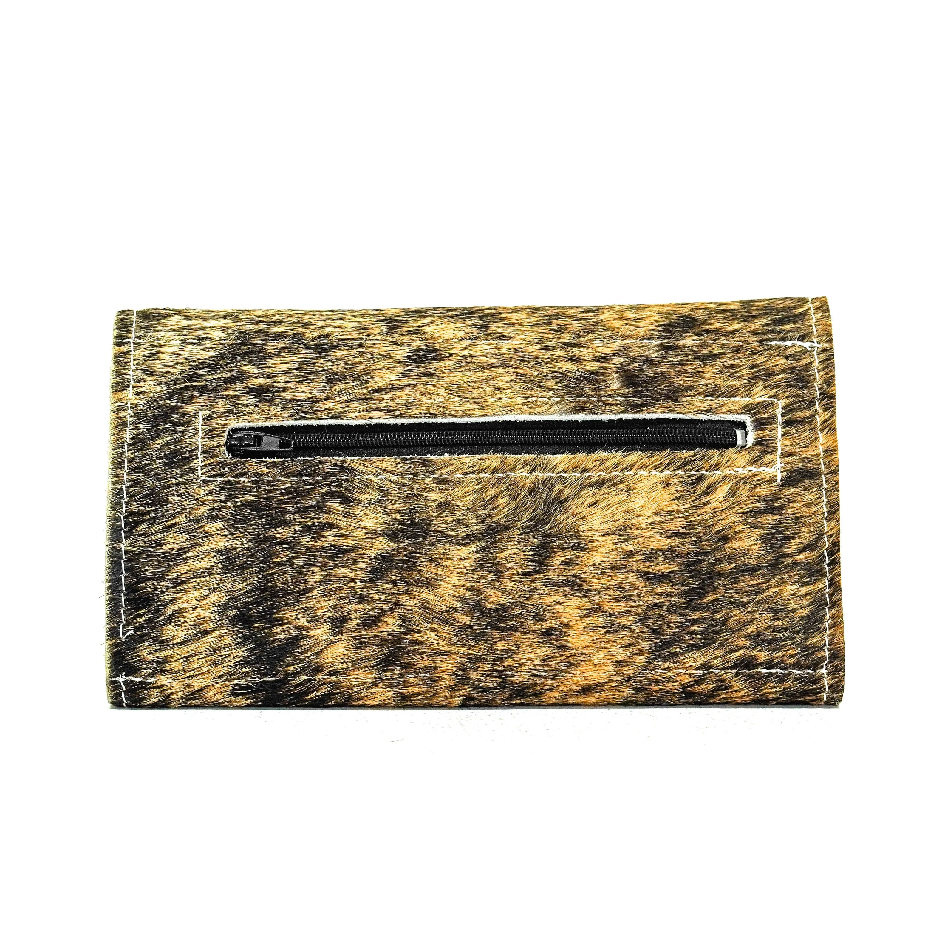 Kacey Wallet - Brindle w/ Rainbow Aztec