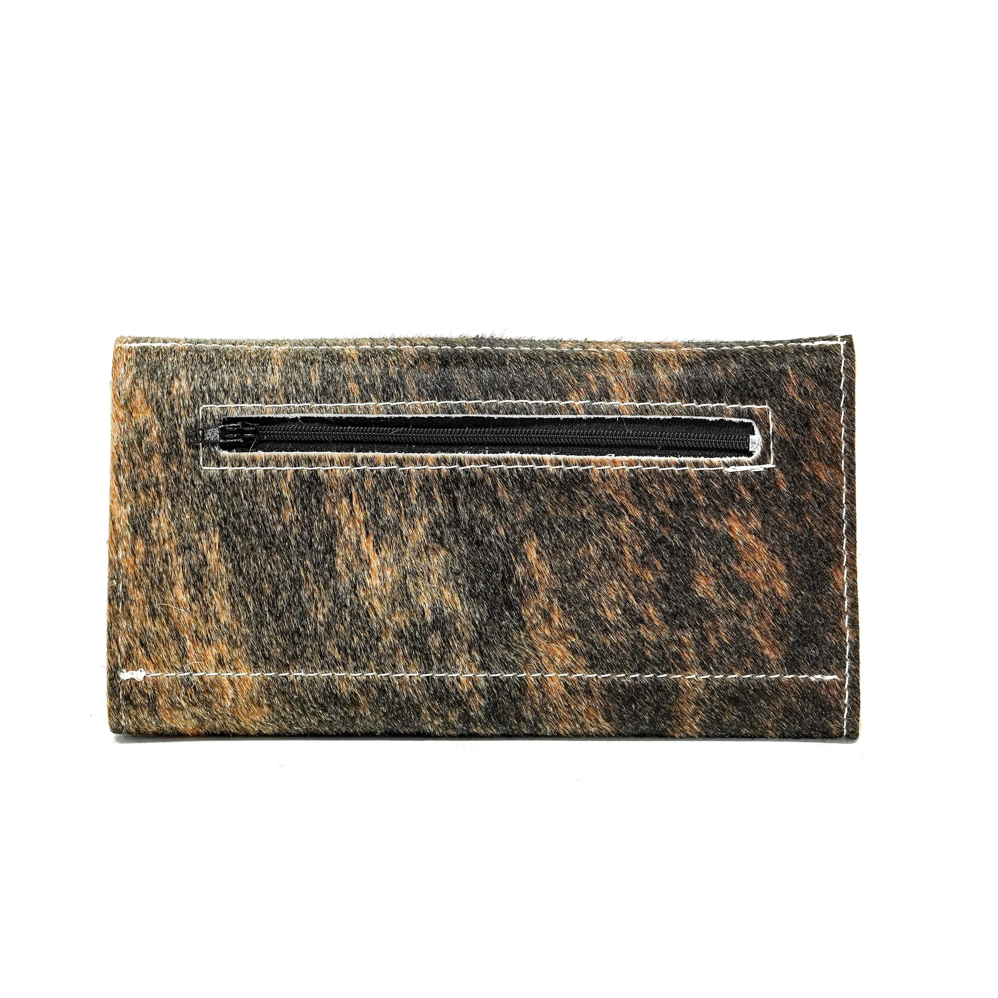 Kacey Wallet - Exotic Brindle w/ Canyon Aztec