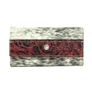 Kacey Wallet - Salt/Pepper w/ Red Tool