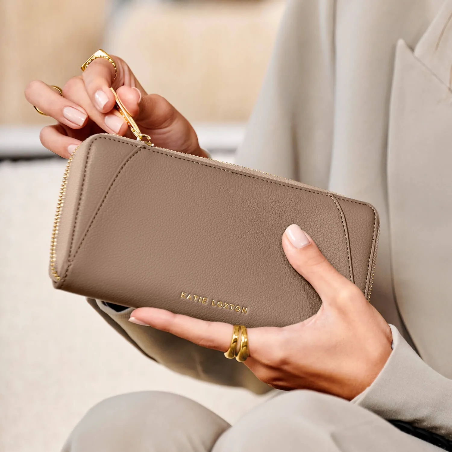 Katie Loxton Hana Purse - Mocha