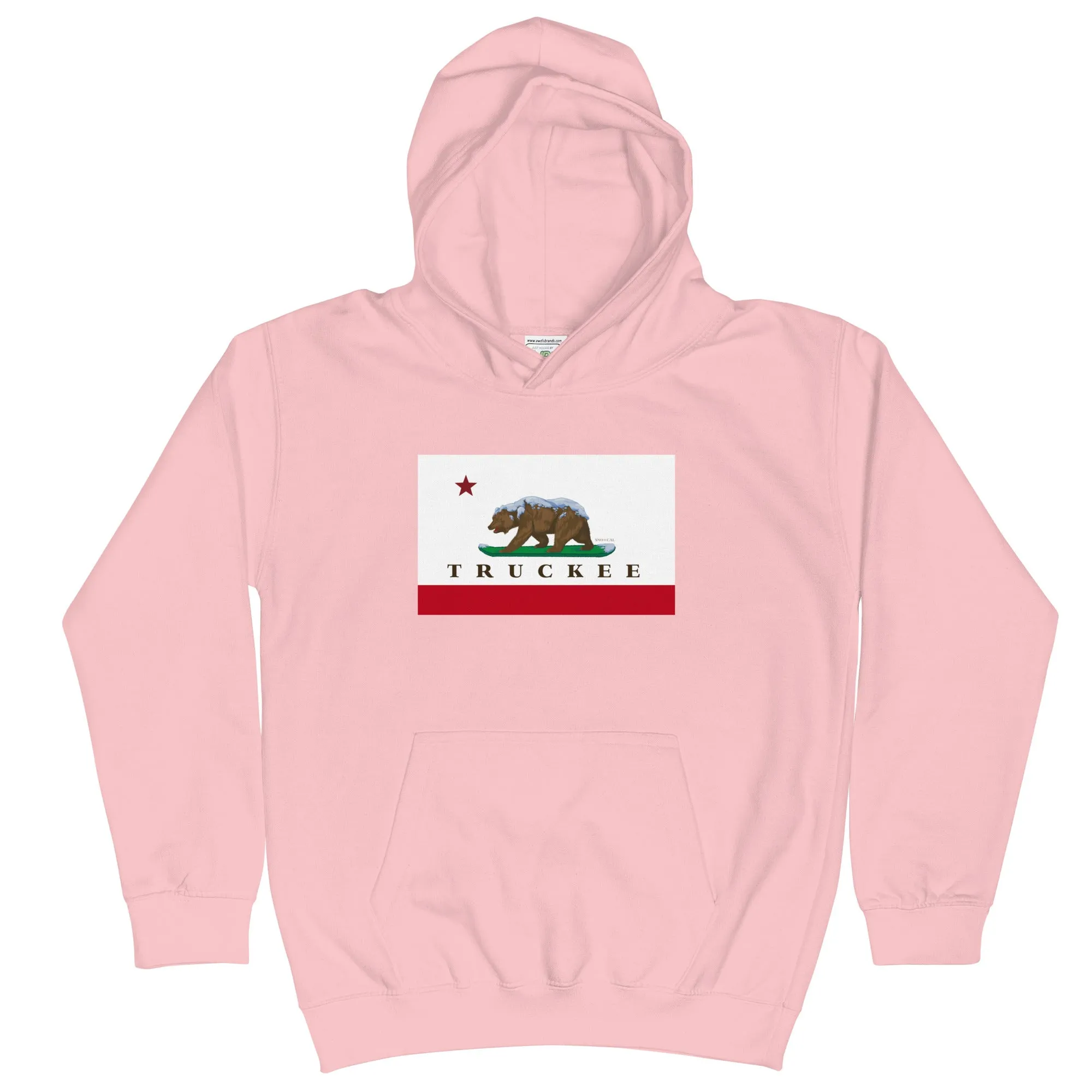 Kids CA Flag Truckee Hoodie