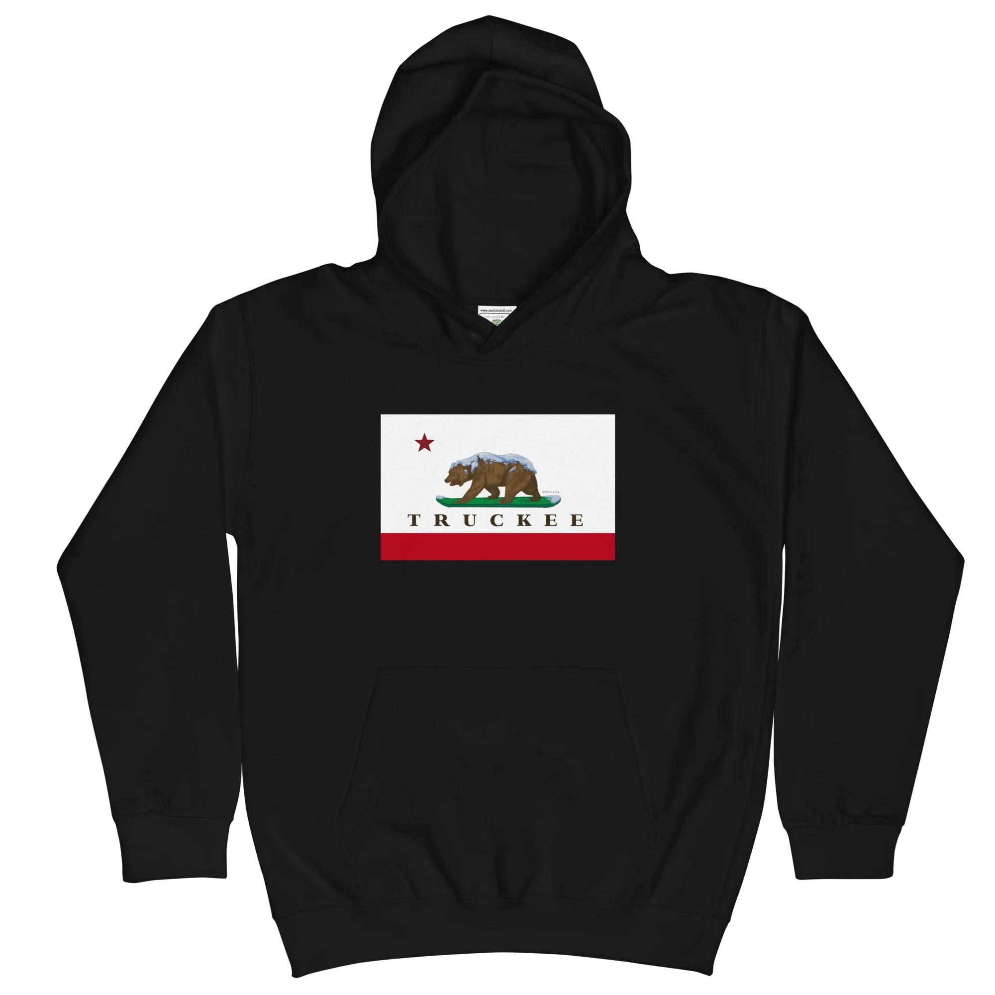 Kids CA Flag Truckee Hoodie