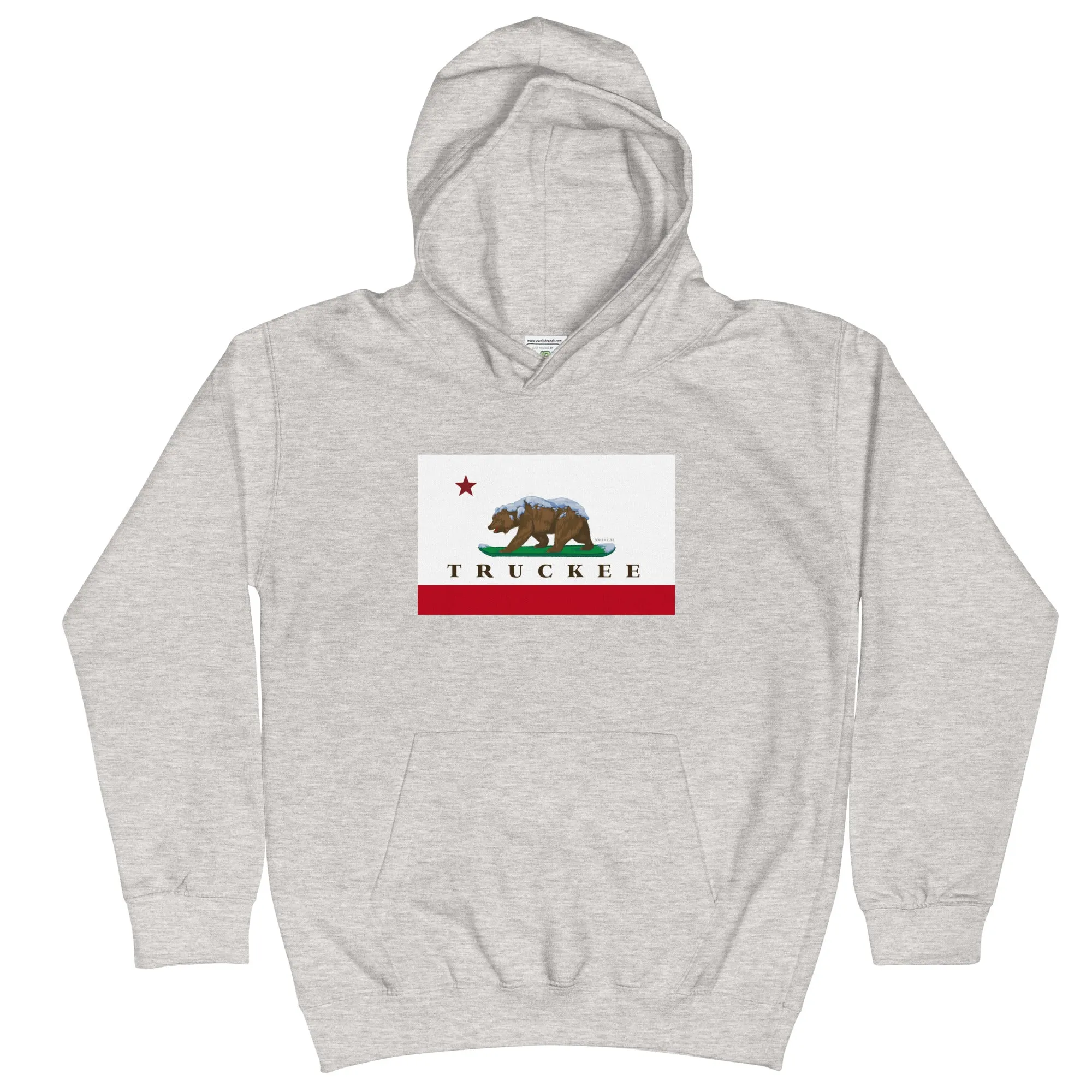 Kids CA Flag Truckee Hoodie