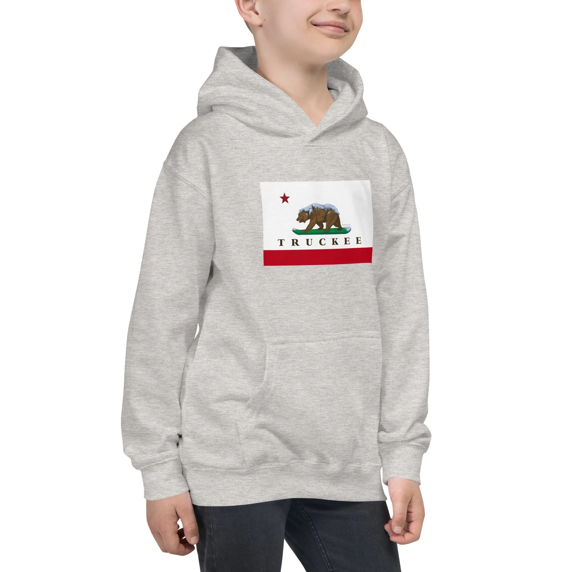 Kids CA Flag Truckee Hoodie